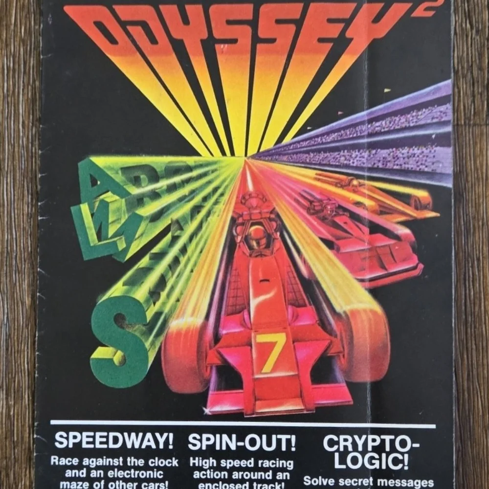 Magnavox Odyssey 2 Video Game System Poster